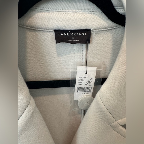 Oversized Double Breasted Scuba Jacket NWT 18 - Picture 9 of 11